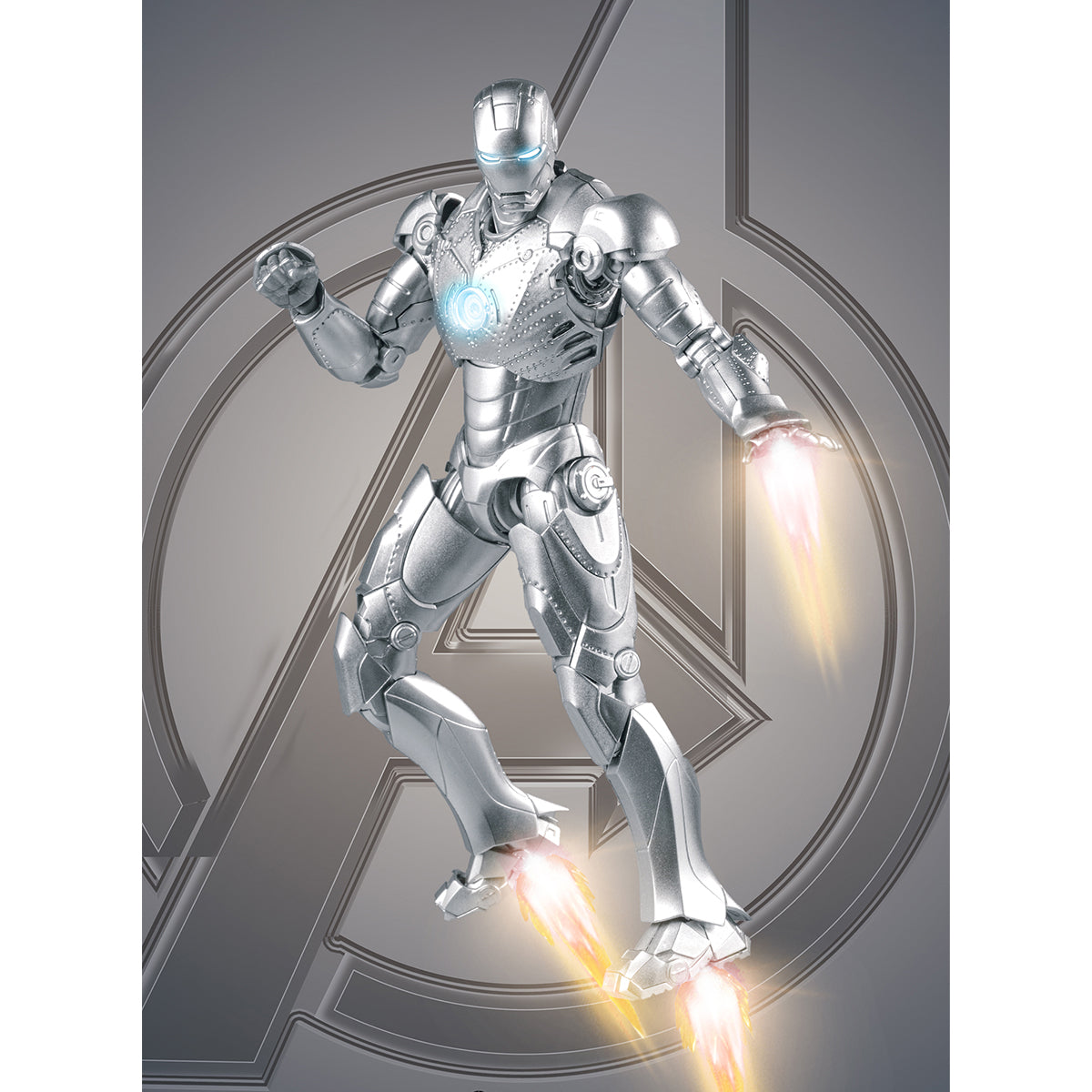 (Only Shipped to the US) Fondjoy Plastic Model Kits: Infinity Saga - Iron Man, Mecha Musume Style 1:12 Scale Miniature Collectible Action Figures MK2