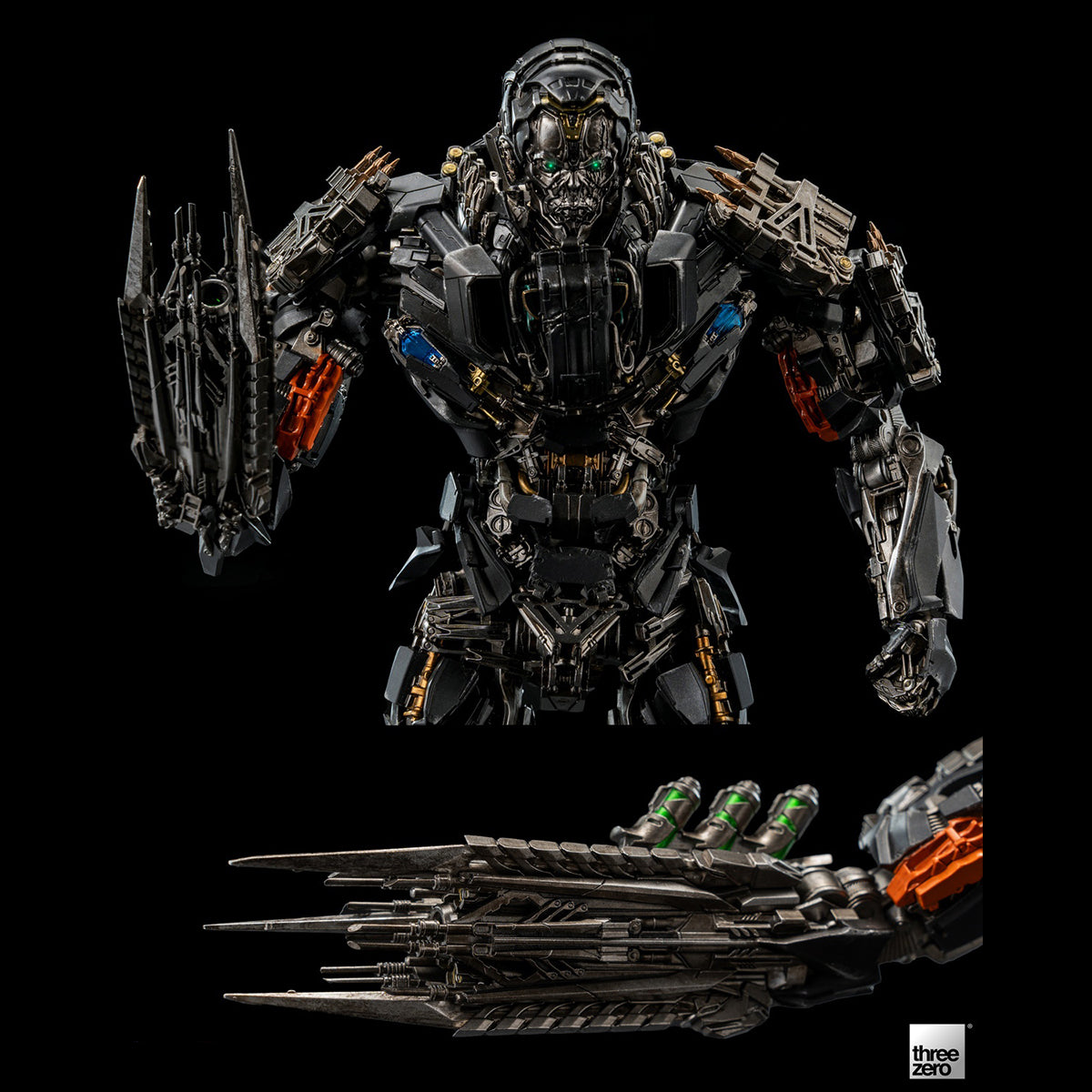 Figura de acción Threezero Transformers: La Era de la Extinción DLX Lockdown