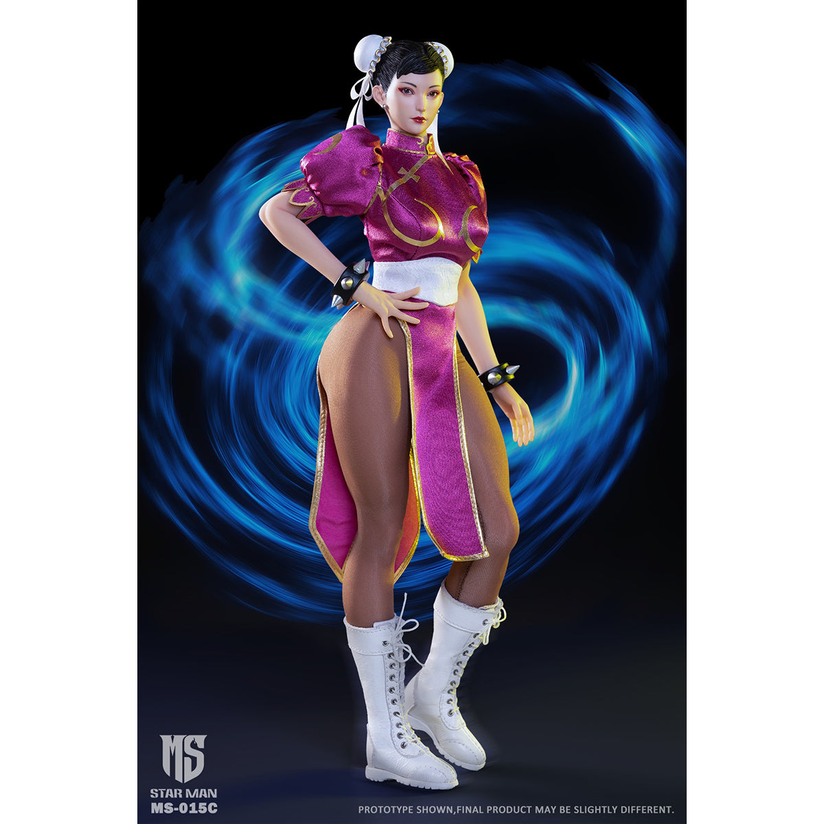 STAR MAN, Female fighter Chun-li, Action Figures