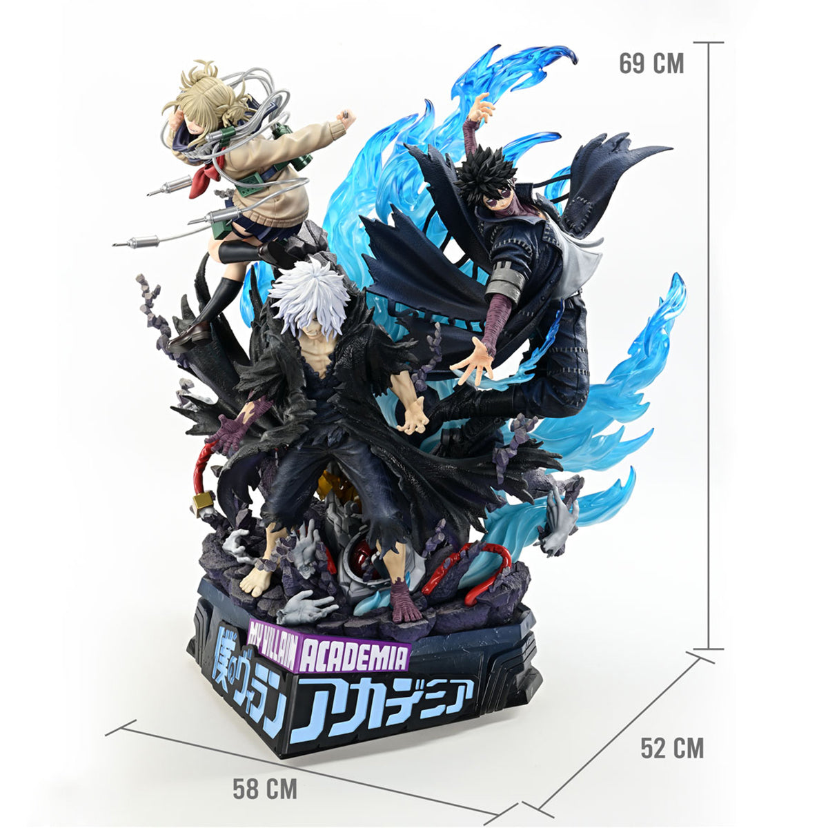 Prime 1 Studio Tomura Shigaraki, Dabi, and Himiko Toga Statue Regular Version Art Statue
