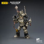 JOYTOY Warhammer The Horus Heresy Iron Warriors Warsmithwith Graviton Crusher Hammer & Legion Praevian with Bolt Pistol 1/18 Scale Action Figure