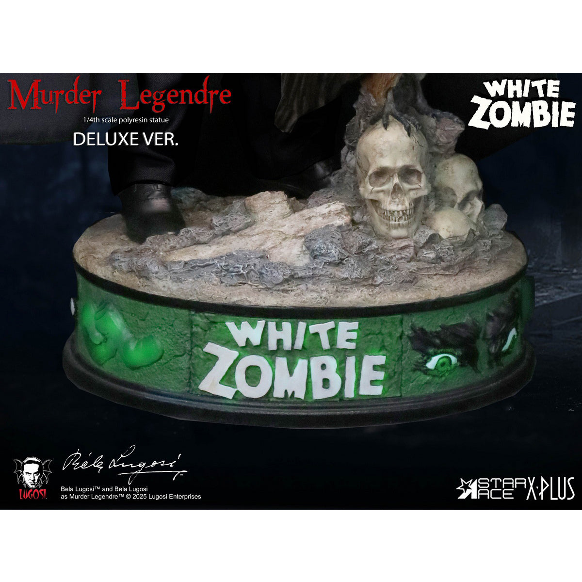 STAR ACE Toys White Zombie Deluxe Edition Polyresin Statue