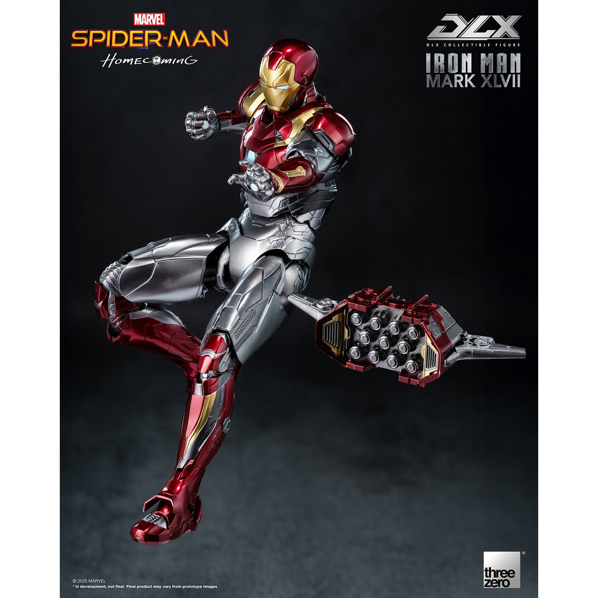 Threezero DLX Iron Man Mark 47 3Z09460C0 Action Figure