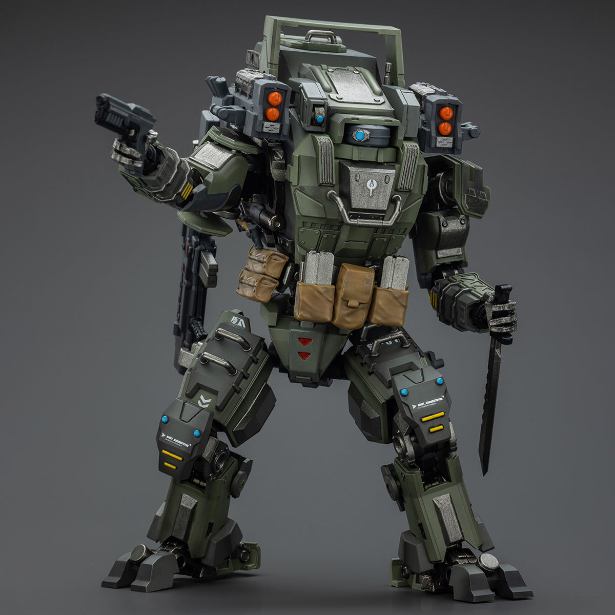 JOYTOY Dark Source APOC Series Storm Tempestus Fire Support Type Mecha or Pilot & Bedrock Standard Combat Type Mecha or Pilot 1/25 Scale Assembly Model Kits