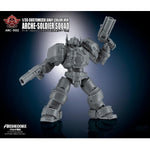 Figura de acción personalizada de TOY ALLIANCE ARCHECORE ARCHE-SOLDIER SQUAD, color gris