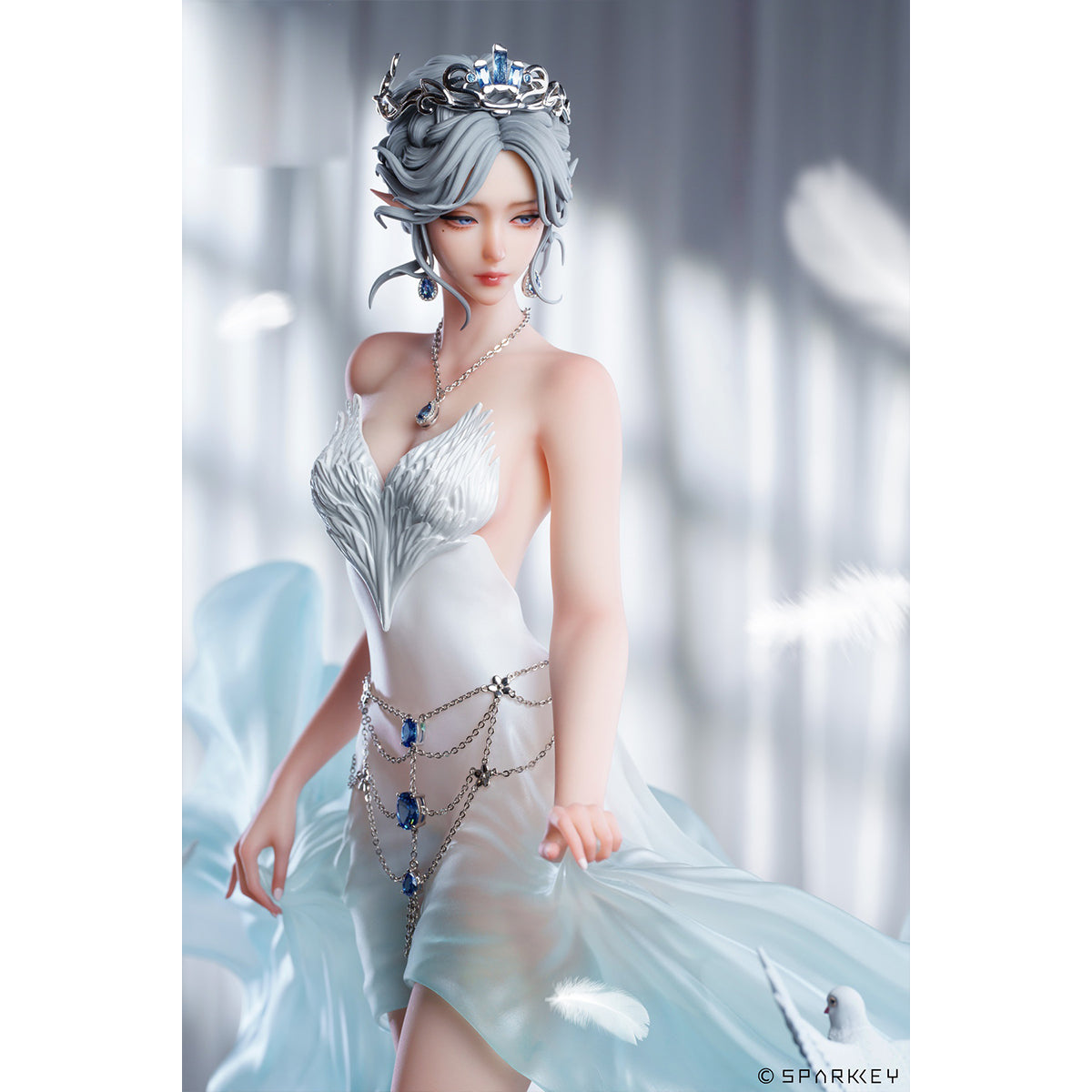 Tamashii Katana Kaishin Smoke Rimbuchi Round Neck Statue