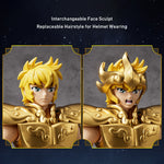 Kits de modelos de ensamblaje de Leo - Aiolia de la serie Saint Seiya de Blokees Champion Class