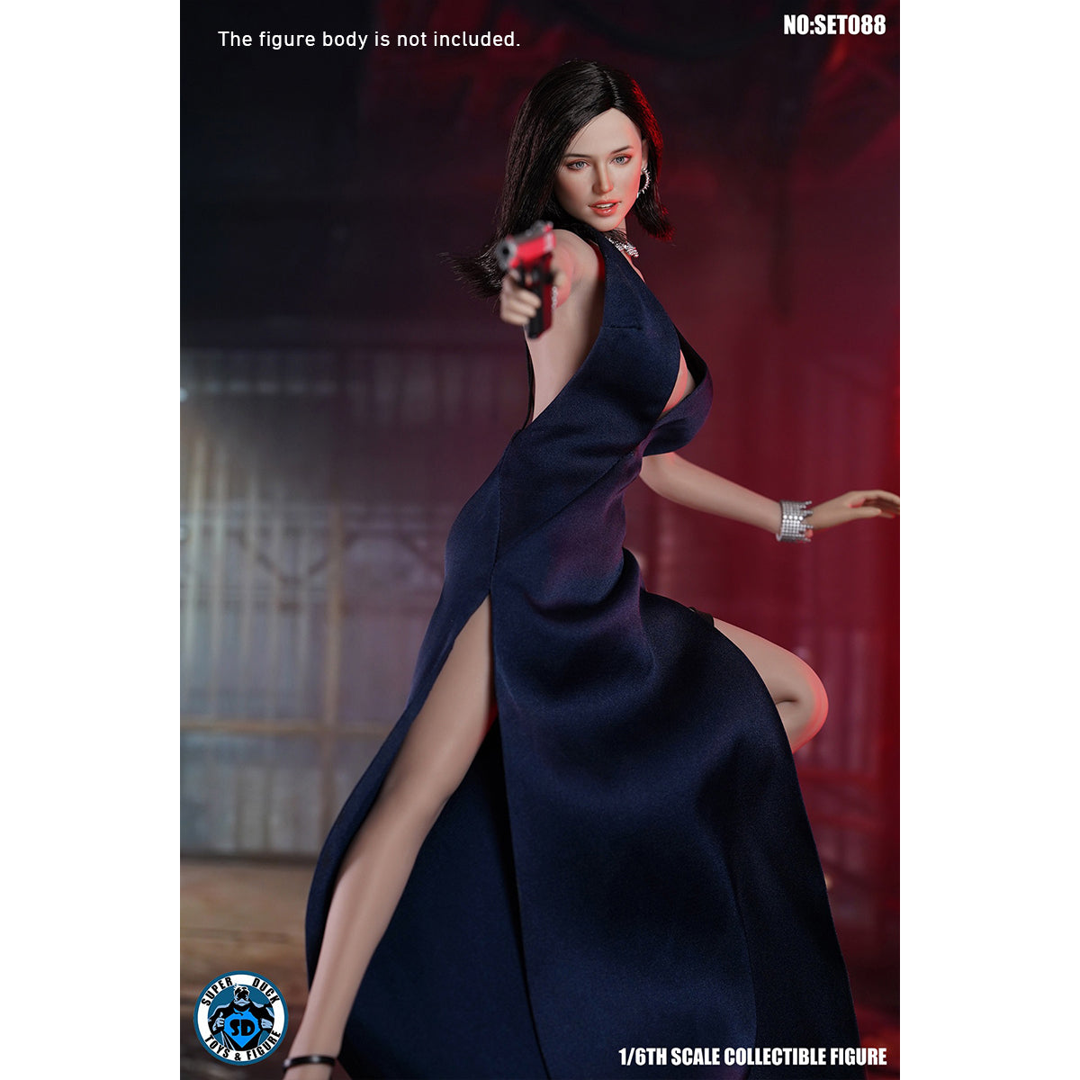 SUPER DUCK Female Agent SET088 Accessory Pack 1/6 Scale Fit Action Figure