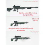 EW Long-Range Beam Rifle Weapon Accessory Pack EWHG005 1/144 Scale Fit Action Figure