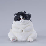 JXK Chubby Cat Static Animal Figurine