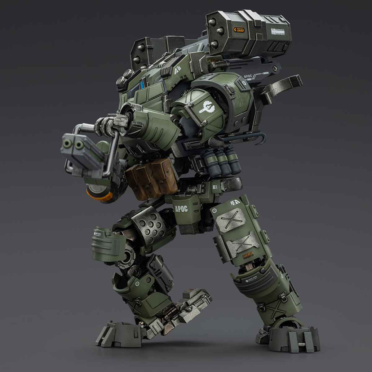 JOYTOY Dark Source APOC Series Storm Tempestus Fire Support Type Mecha or Pilot & Bedrock Standard Combat Type Mecha or Pilot 1/25 Scale Assembly Model Kits