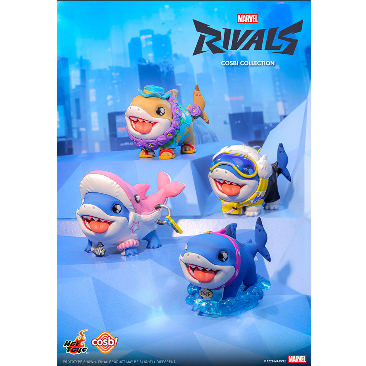 Hot Toys Marvel Rivals Cosbi Bobble-Head Collection CBX328 Blind Box