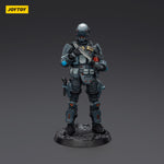 JOYTOY APOC Series Bedrock Fury Fire Strike Mech ST-8618 + UNSC Assaulter Lucas JT03448 +JT02359 1/25 Scale Action Figure