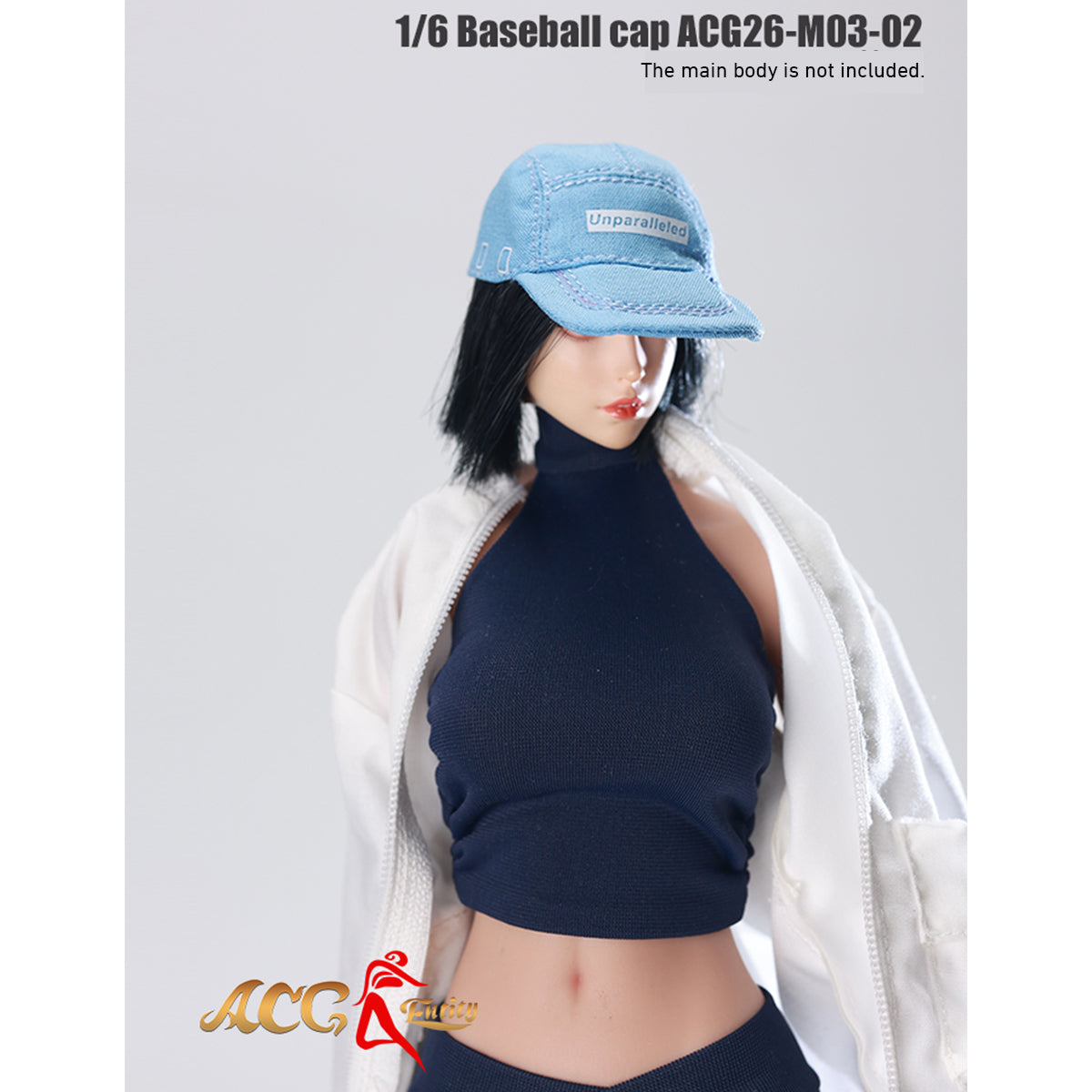 JIAOUDOLL Baseball Cap Trendy Peaked Cap ACG26-M03-02 1/6 Scale Doll Accessory Fit Action Figure