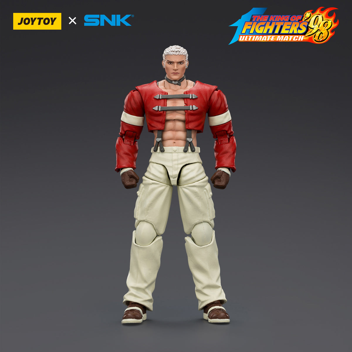 JOYTOY KOF'98UM Orochi Team Chris & Shermie & Yashiro Nanakase 1/18 Scale Action Figure