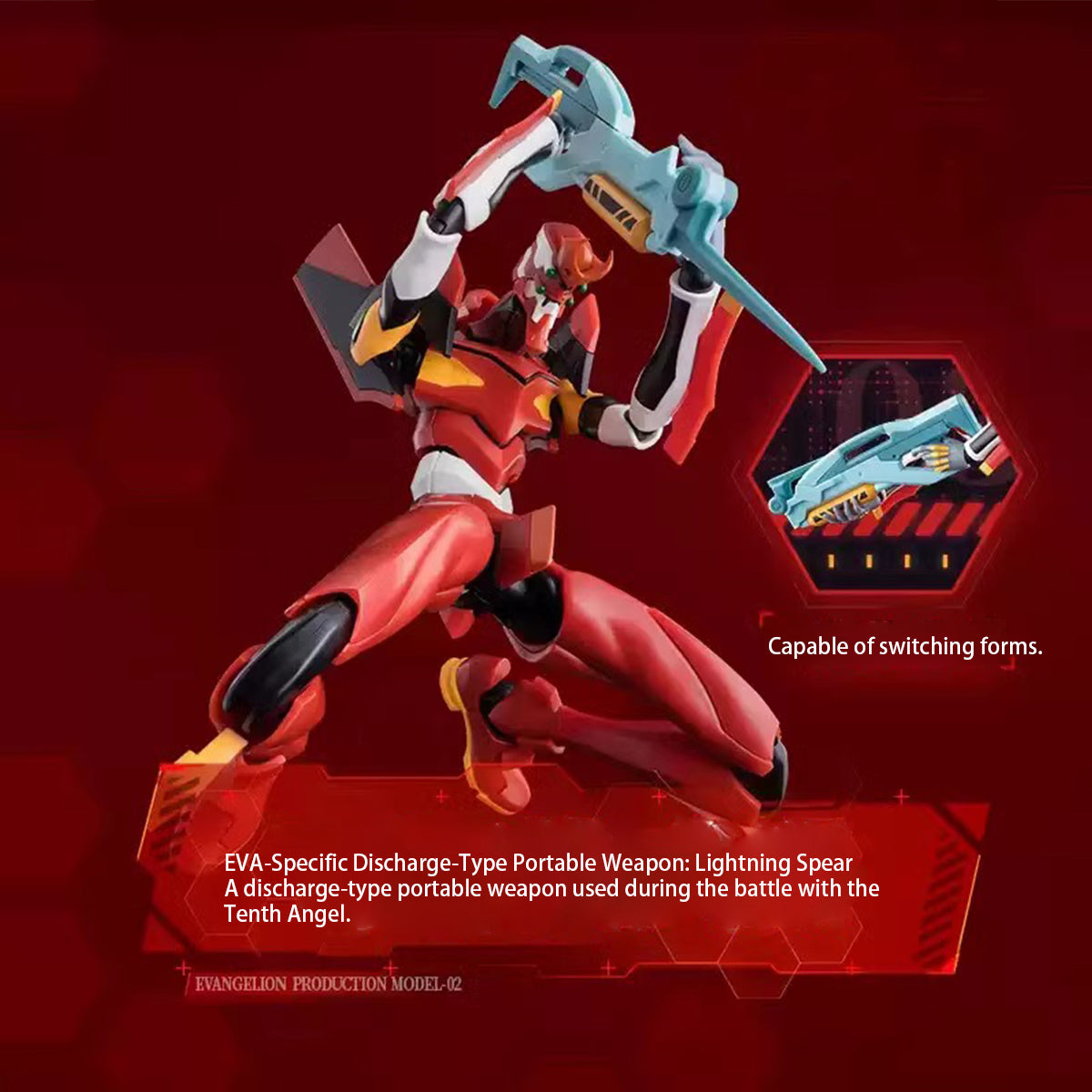 Kits de modelos de ensamblaje Blokees Neon Genesis Evangelion EVA Unit-02 Legend Edition