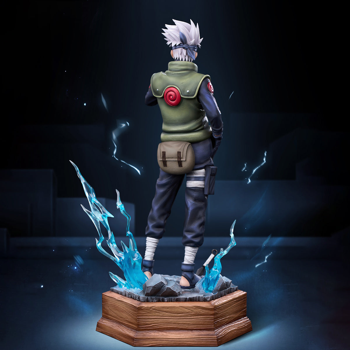 UNiQUE ART NARUTO Shippuden Hatake Kakashi Art Statue