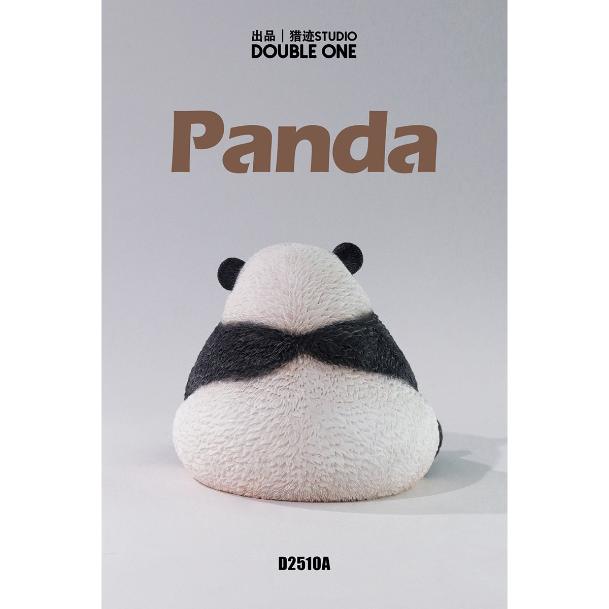 Double one Lieji Panda D2510A 1/6 Scale Art Animal Figurine