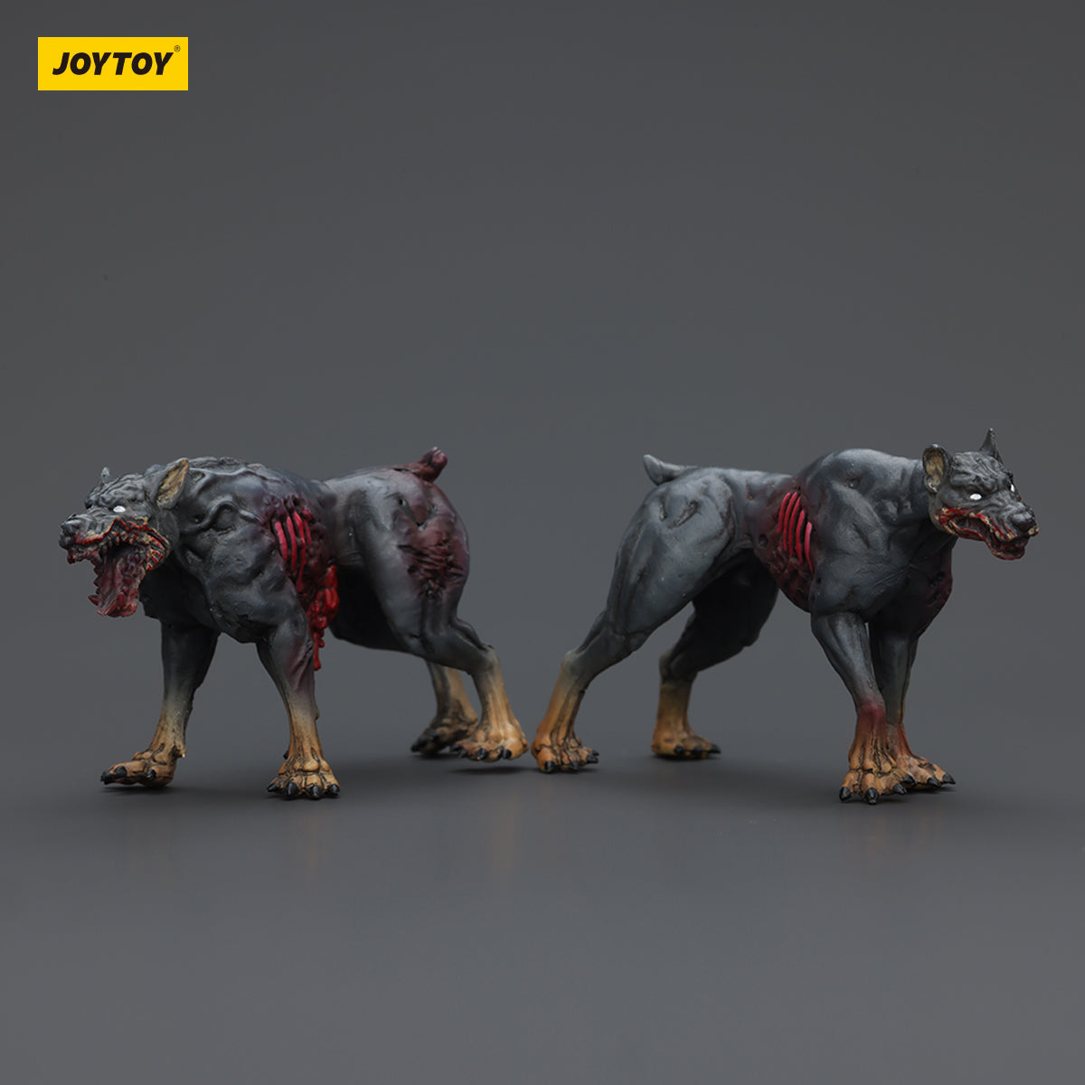 (Only Shipped to the US) JOYTOY 1/12 Dark Source Zombie Fiqure Zombie Police Dogs JT01642 Scene Base For Action Figurine