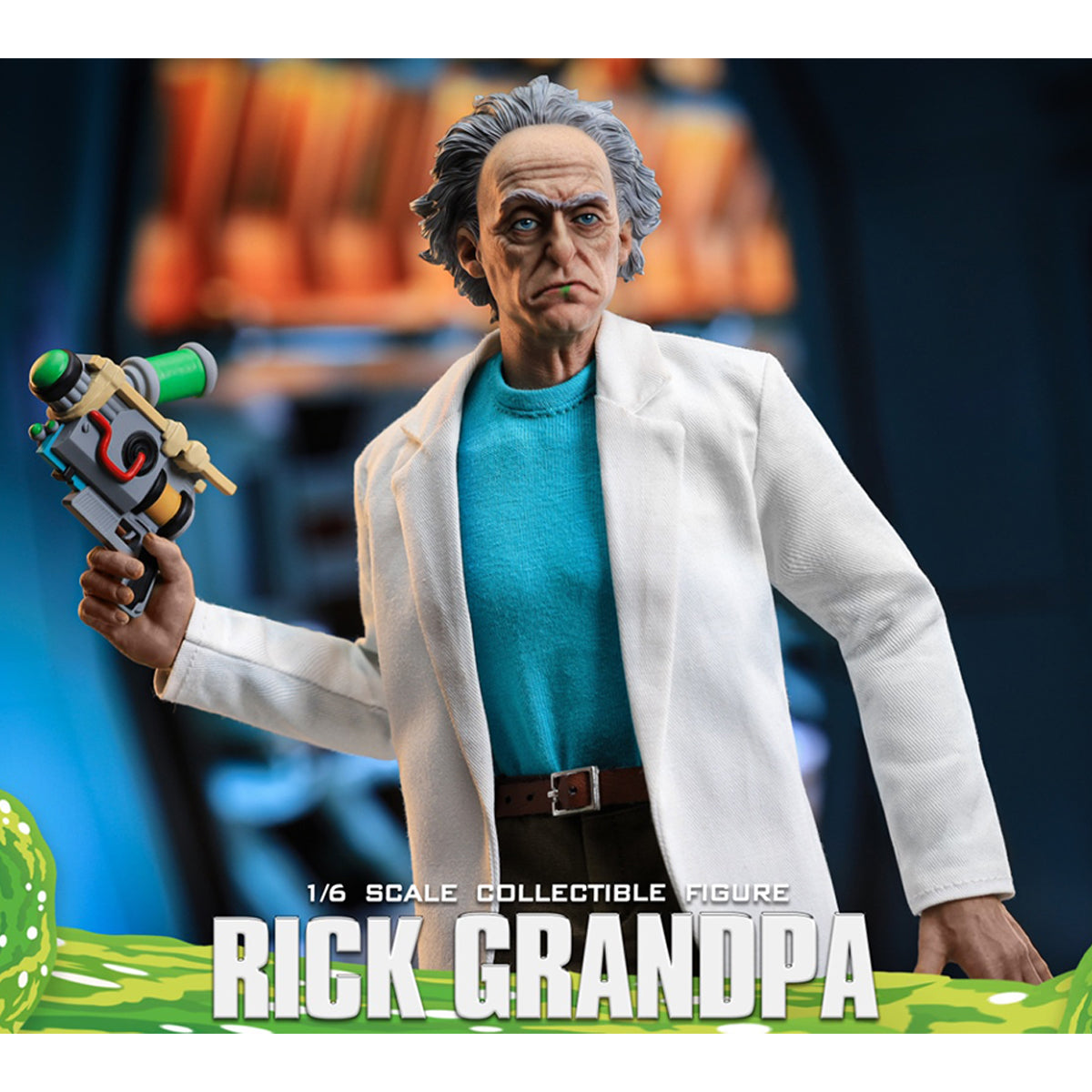 PRESENT TOYS Rick Grandpa Action Figures