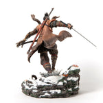 First 4 Figures Shadows Die Twice - Sekiro Wolf Art Statue