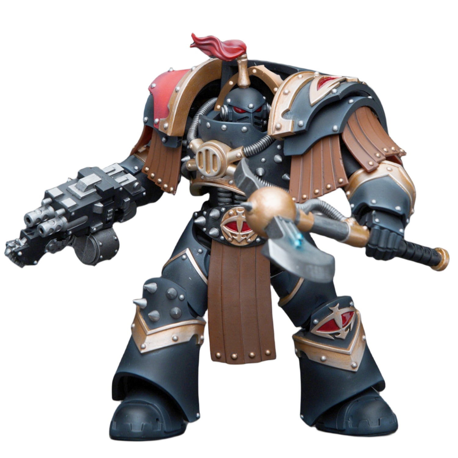 JOYTOY Sons of Horus JT9718 Justaerin Terminator Squad Justaerin with Carsoran Power Axe 1/18 Scale Action Figure