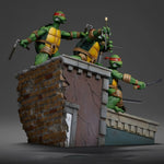 Iron Studios 1/10 Teenage Mutant Ninja Turtles TMNT 1st Cover Set Art Movie Statue