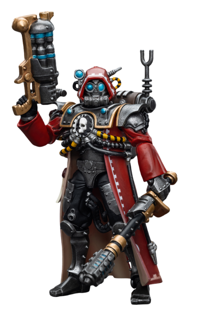 HiPlay JoyToy 40K Collectible Figure: Adeptus Mechanicus Skitarii Ranger Alpha 1:18 Scale Action Figures JT7844 (Ranger Alpha)