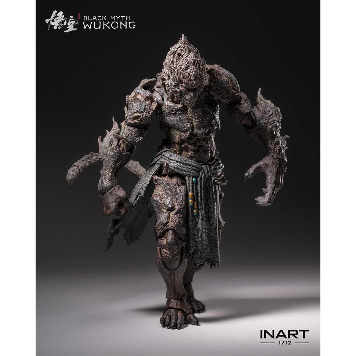 INART MAG G0004 Black Myth: Wukong Stone Monkey 1/12 Scale Game Action Figure