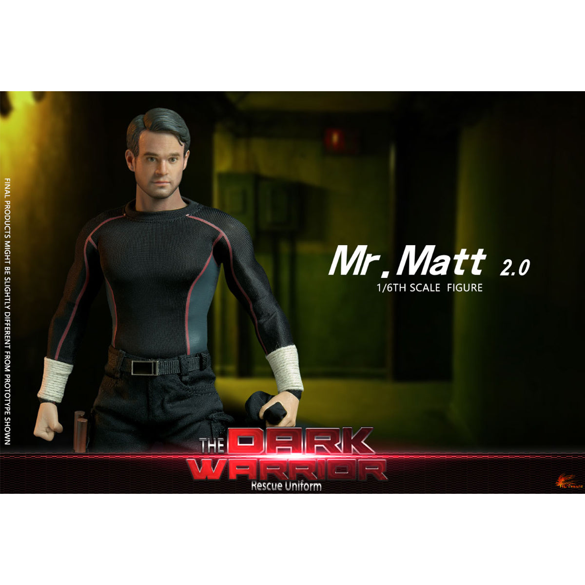 Hot Heart The Dark Warrior Rescue Uniform New Revision Normal Edition Action Figures