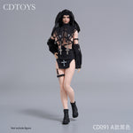 Cdtoys, Female Soldier Nun Cosplay Outfit, Doll Clothes Accessory for 12-inches Figure