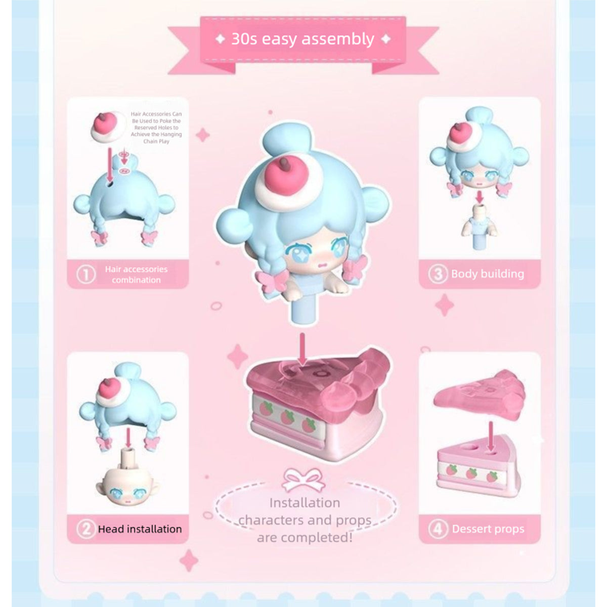 BLOKEES Lloris Dadoo MATE Series Tea Time 73518 Blind Box Figure