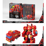 ZD Toys Avengers Transforming Vehicle | Choose Spider-Man, Black Panther, Hulk, Thor, Captain America or Iron Man