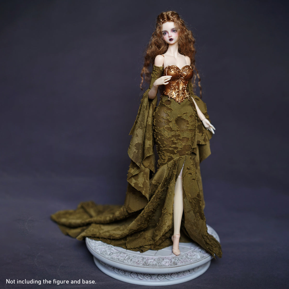 Dimlight Girl Women's Wardrobe Series Vol.3 - Forest Goddess Dress Green For Figures