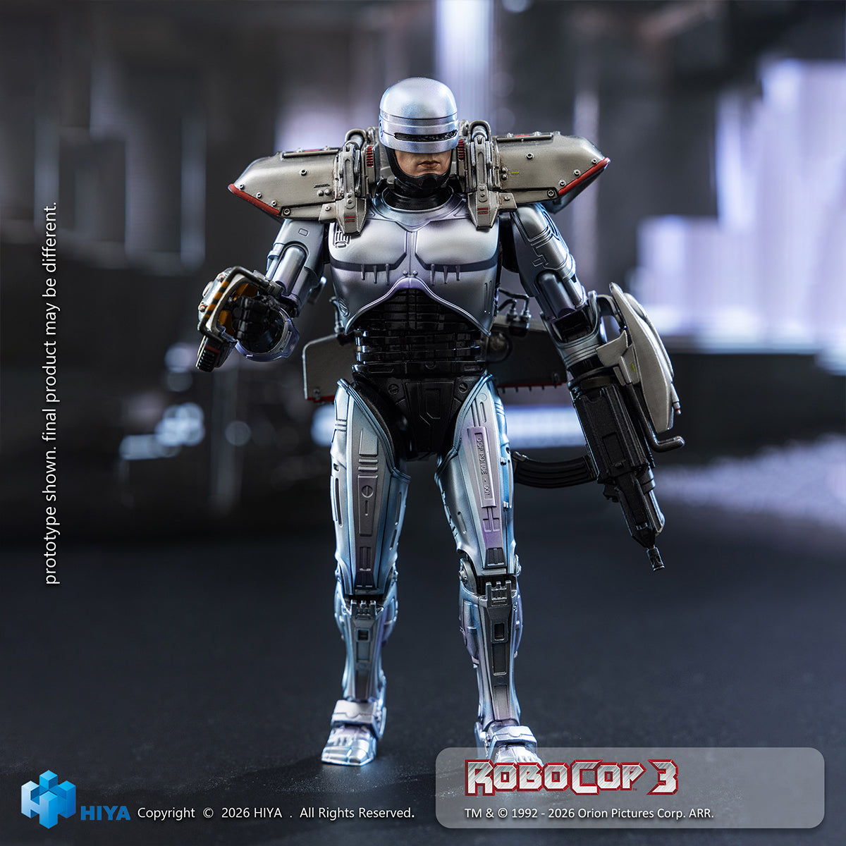 HIYA RoboCop 3 Exquisite Super Series ESR0306 RoboCop 1/12 Scale Action Figure