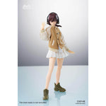 HASUKI Baseball Jacket and Pleated Skirt Set 1/12 Scale Mecha Lady Clothing Pack CS014 Doll Clothes Accessory Fit Action Figure