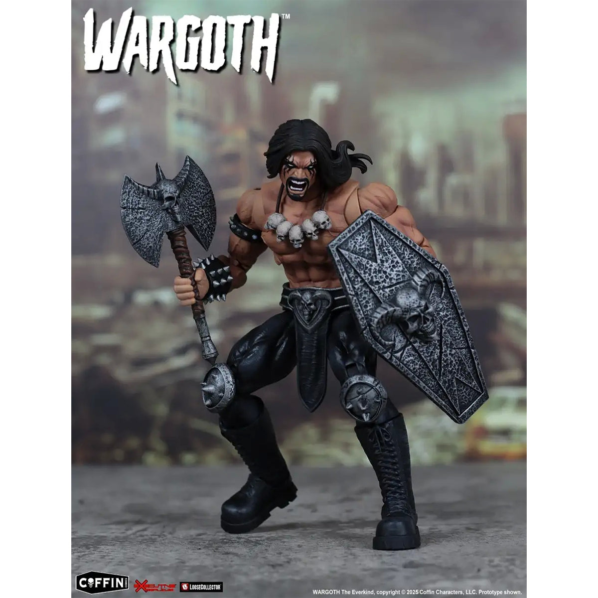 Executive Replicas, Lady Death & Wargoth, Action Figures
