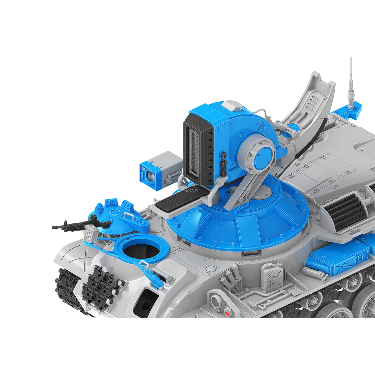 RPG Laser Tank 1/35 Scale Assembly Vehicle Model Kits