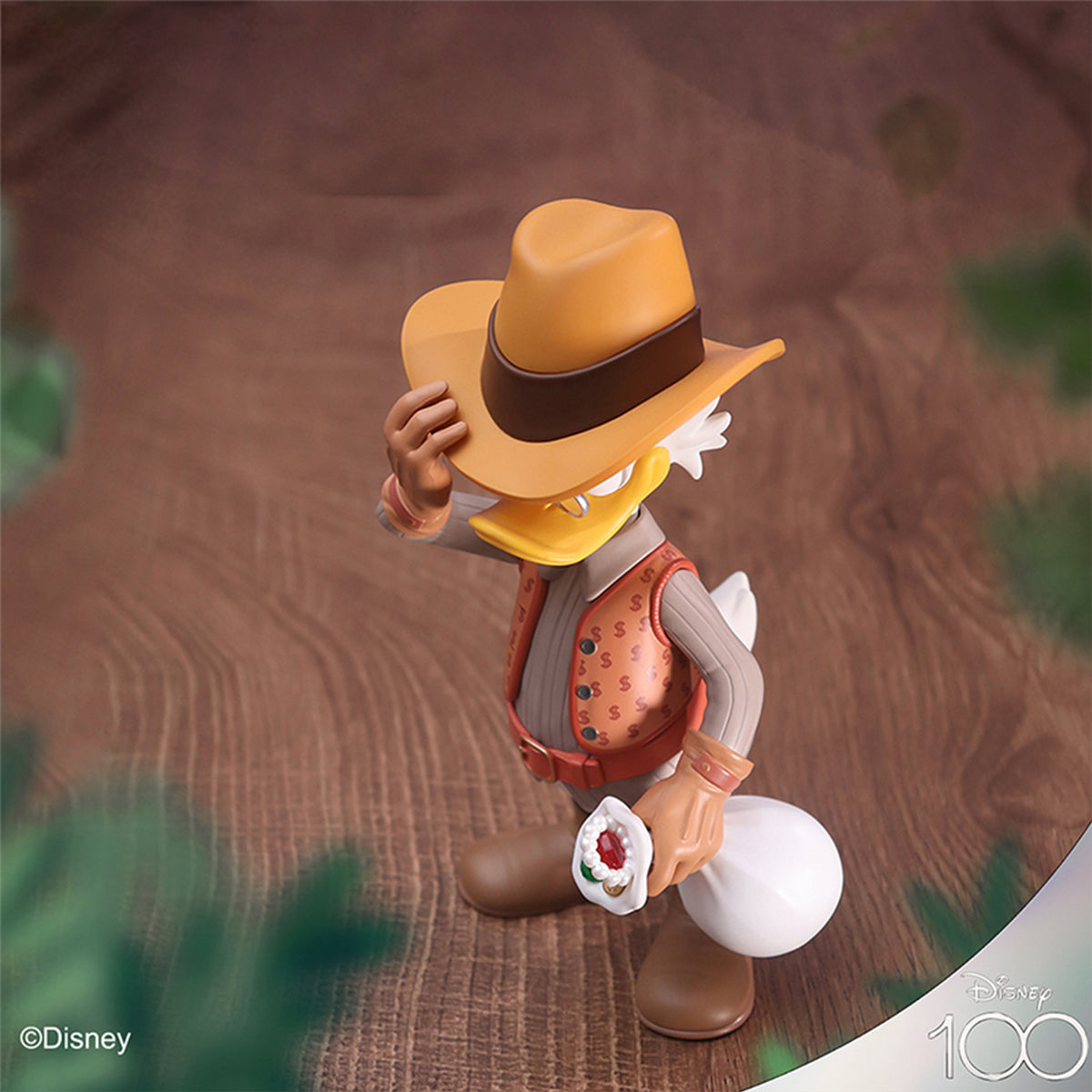 MORSTORM Disney 100th Anniversary Series Cowboy Scrooge Art Statue