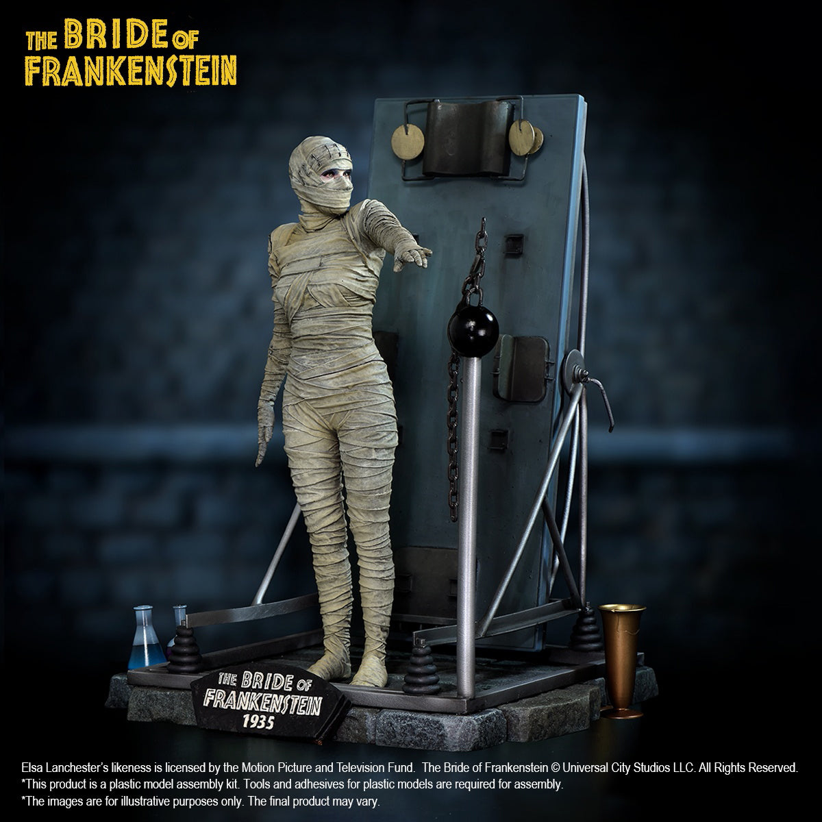 X-PLUS The Bride of Frankenstein Model Kits