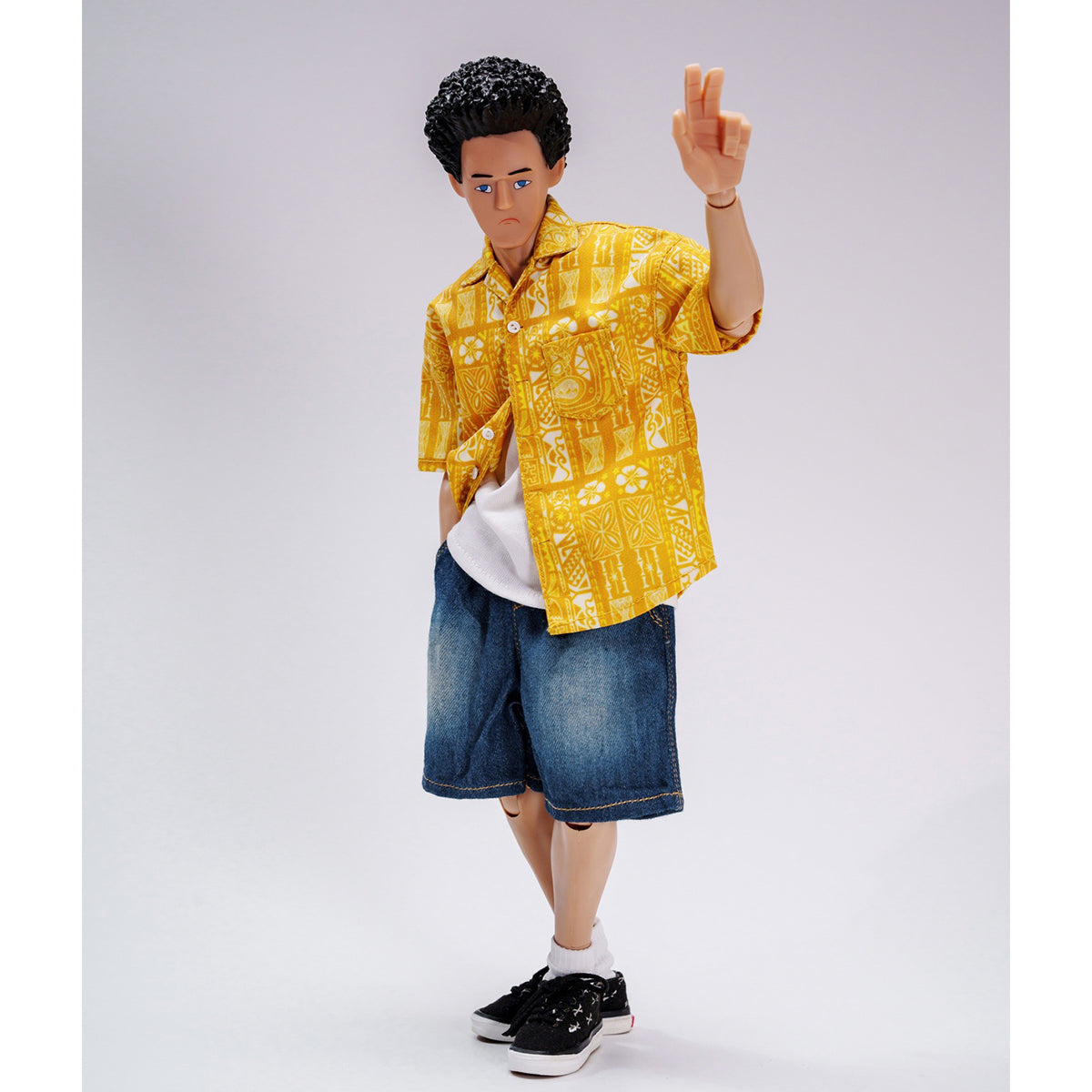 TrickyMan12 Fashion Figure Set - Hawaiian Shirt Outfit Set 1