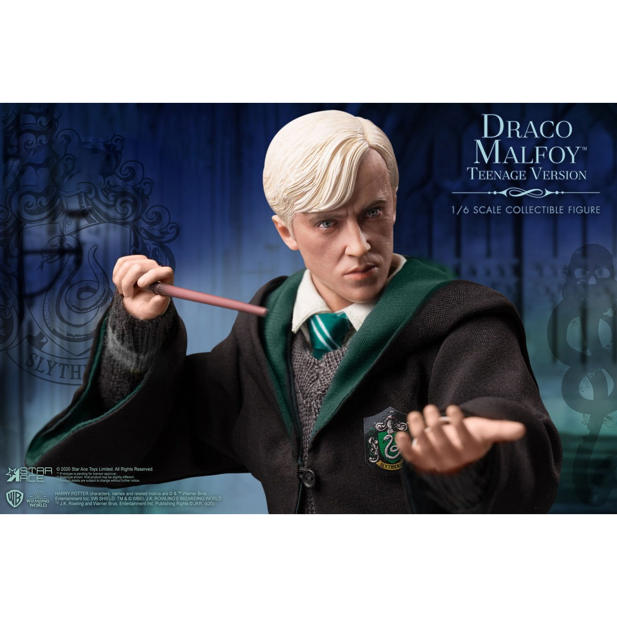 STAR ACE Toys Harry Potter: Teenager Draco Malfoy Uniform Edition Action Figure
