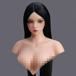 YMTOYS Movable Eyes Asian Female Head Sculpt - Xiaonan (Ver.A) For Figures