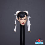 Z6TOYS Asian Moveable Eye Beauty Head Sculpt Xiao Li ZC020 Accessory Fit 1/6 Scale 12-inches Action Figure