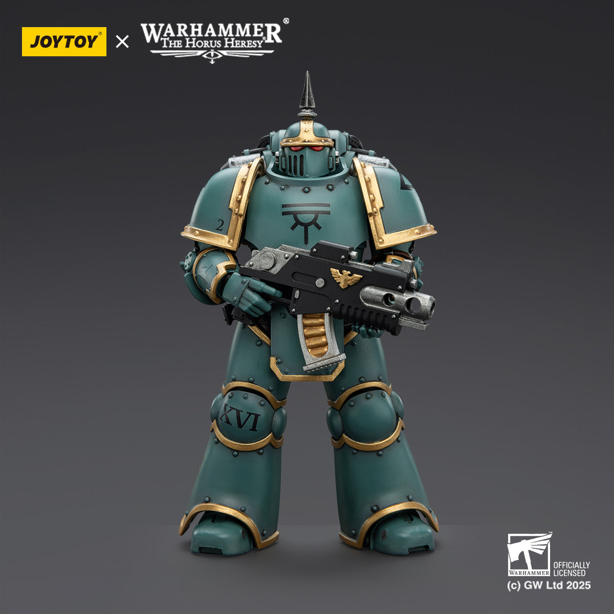 JOYTOY Warhammer Thousand Sons Sons of Horus Alpha Legion Ultramarines Space Wolves Imperial Fists Blood Angels MK lll Tactical Legionary 1/18 Scale Action Figure