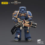 JOYTOY Ultramarines Relic Primus Armour with Plasma Pistol and Combat Blade & Ultramarines Heavy Artificer Armor with Relic Multi-Melta & Ultramarines Heavy Relic Primus Armor with Heavy Relic Bolt Rifle