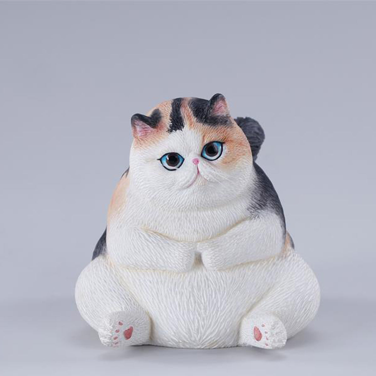 JXK Chubby Cat Static Animal Figurine