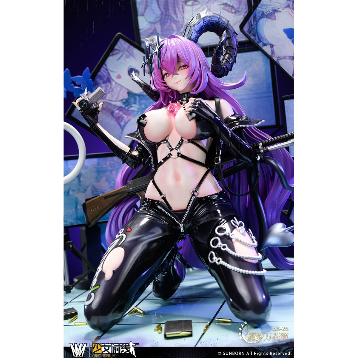 Max Milk Studio SNQX-001 Girls' Frontline Tactical Doll ZB-26 1/4 Scale Art Statue