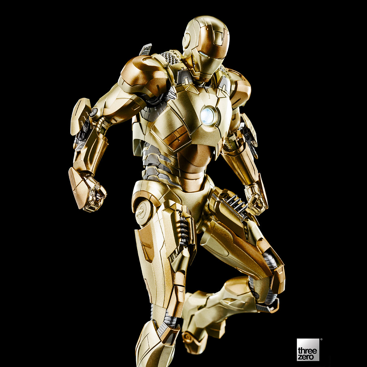 Figurine articulée Iron Men Mark 21 Midas de Threezero The Infinity Saga DLX