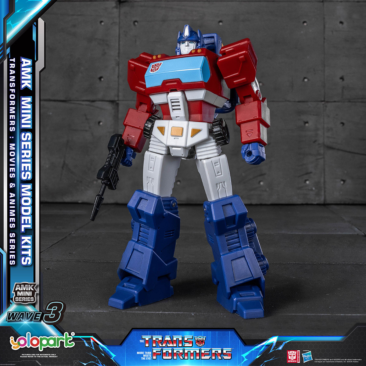 Yolopark AMK MINI WAVE 3-TF3 Orion Pax AMKM3RP Pre-assembled Model Kits